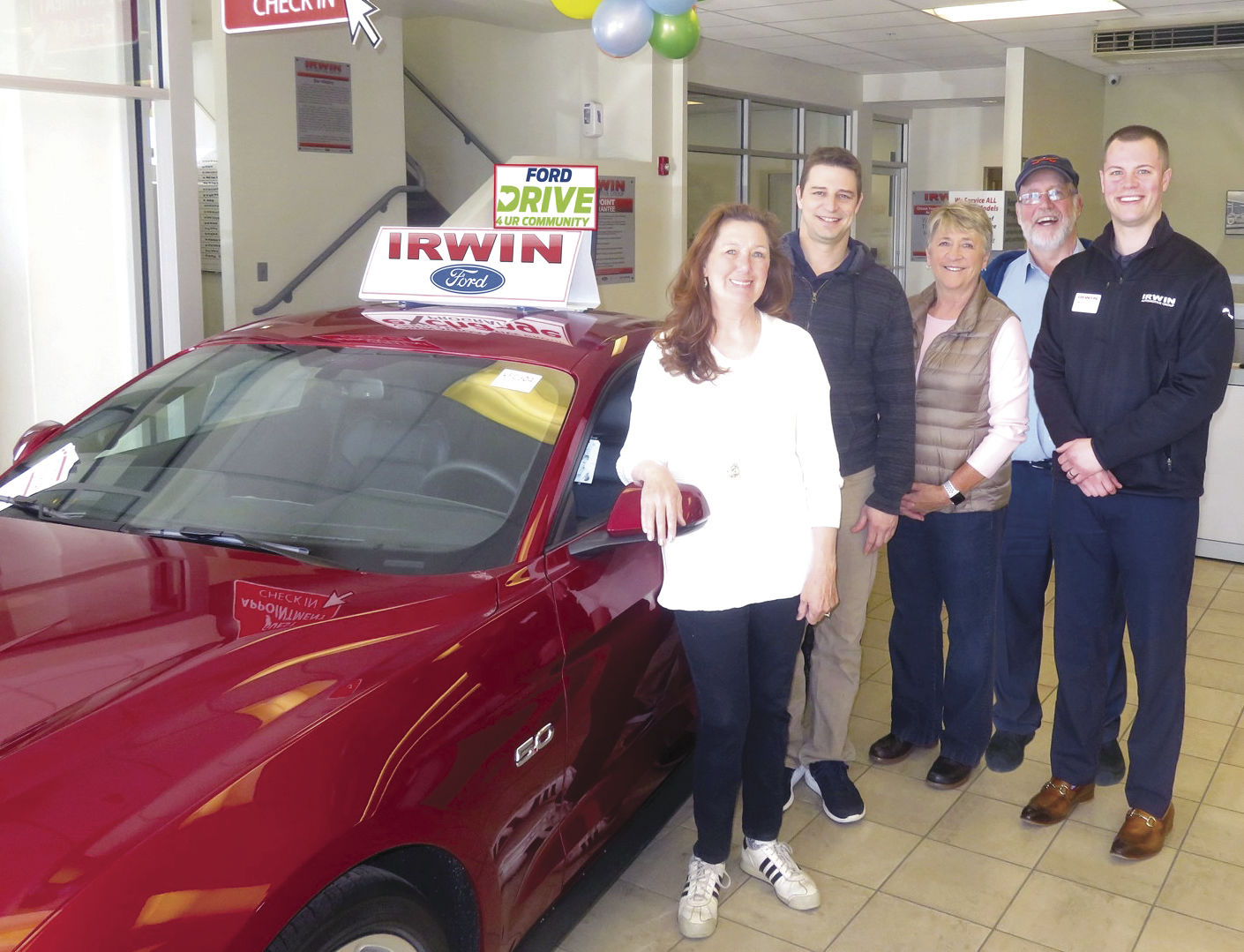 Drive 4UR Community And Help Irwin Ford Raise up to $6000 for Kiwanis Club